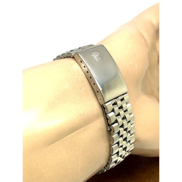 Rolex Datejust Men's Watch 1601 Vintage 1971 Swiss Automatic Silver Steel 36mm - Picture 10 of 13